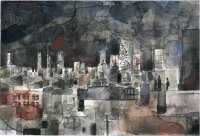 Andreas Hachulla - Chicago view - 2013 - Aquarell