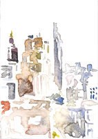 Andreas Hachulla - Whitney Terrace - 2023 - Aquarell