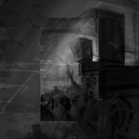 Andreas Hachulla - storm @ Berghain - 2016 - Digitale Zeichnung auf Smartphone