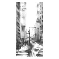 Andreas Hachulla - liberty @ Nassau St. - 2018 - Digitale Zeichnung auf Smartphone